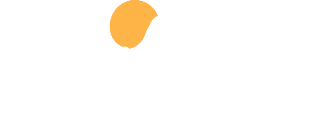 Alive & Roaming logo in white