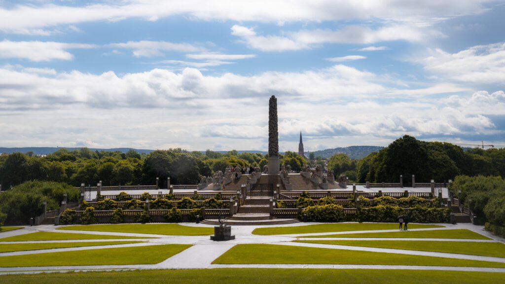 Parque de las esculturas vivientes, Parque de Esculturas de Vigeland, en Oslo.
