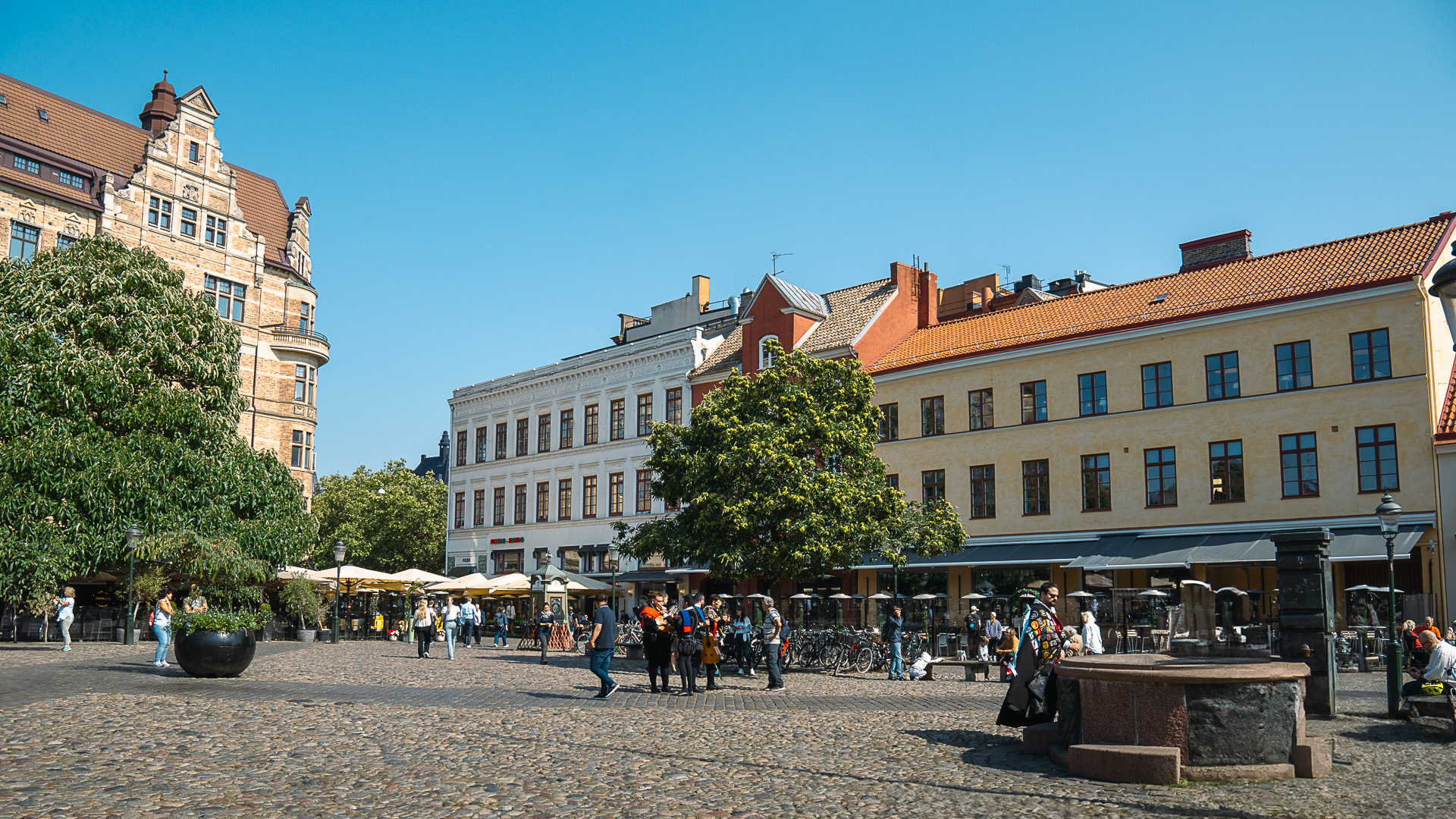 Lilla Torg Malmö in Sweden
