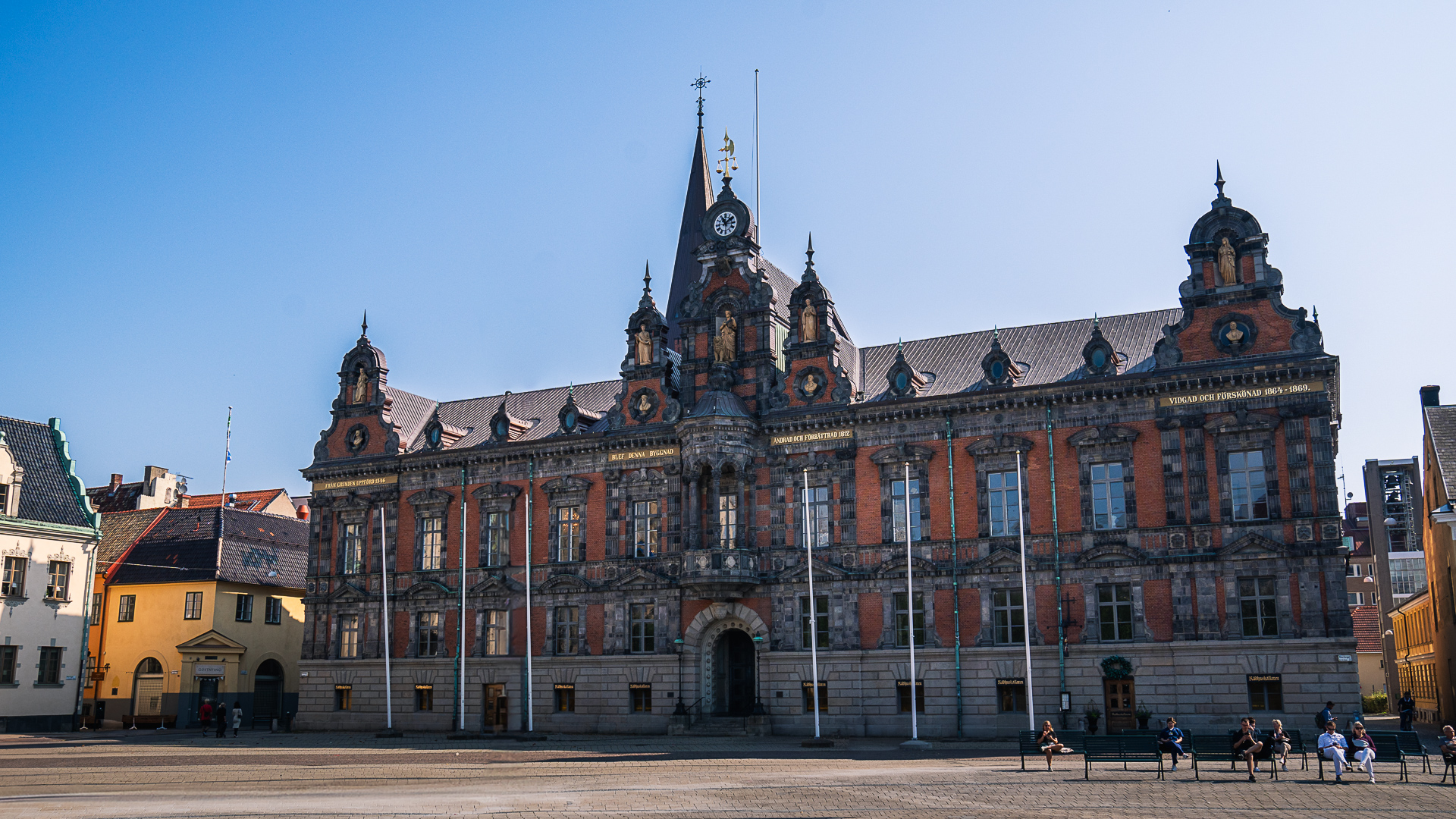 Malmö Town Hall in Stortorget Plaza