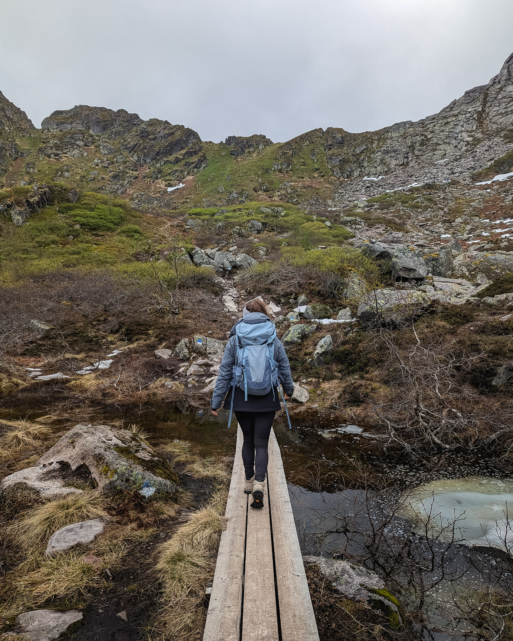 Foto de la ruta a Djevelporten y Fløya