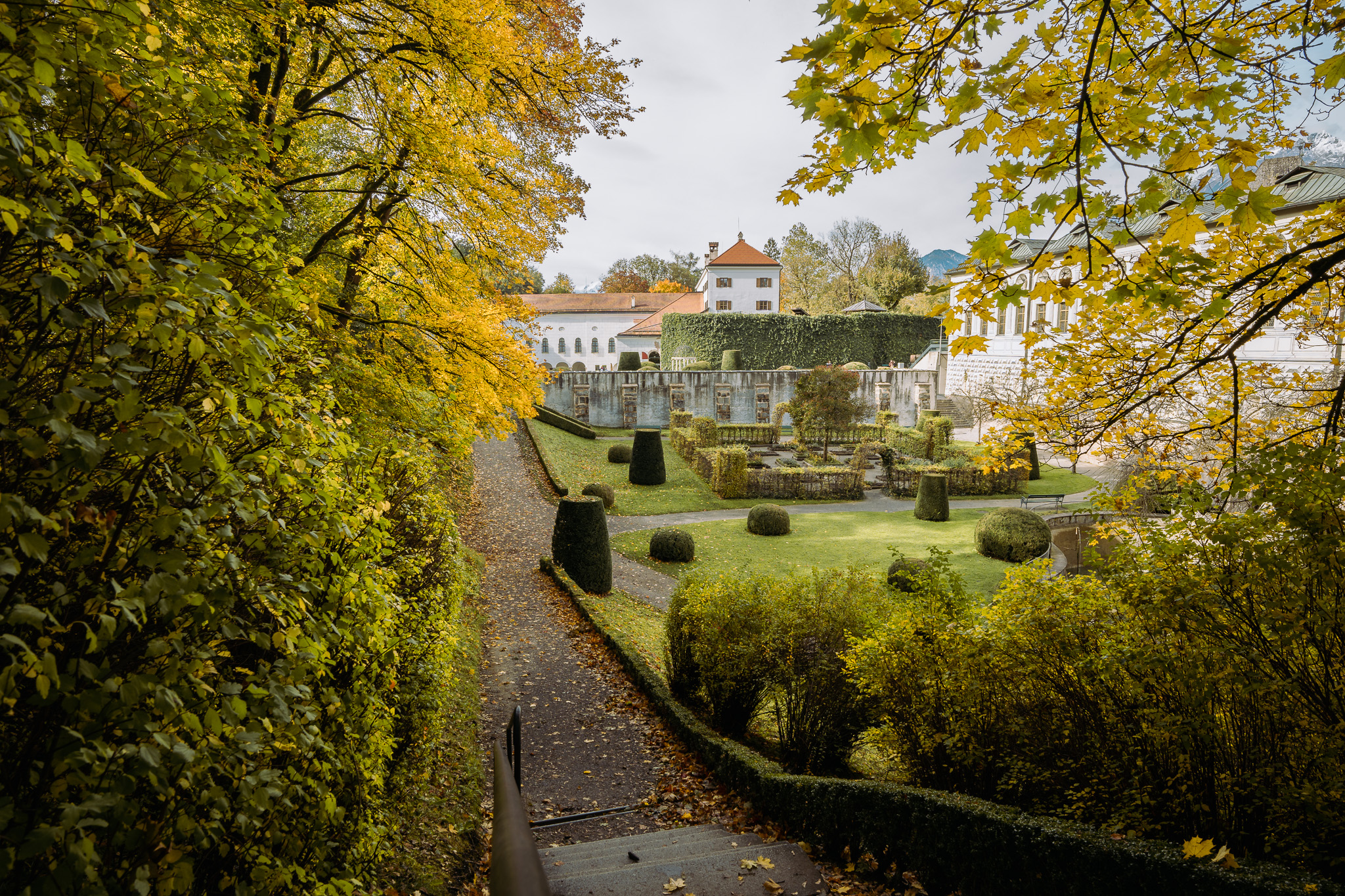 Jardines del Castillo de Ambras