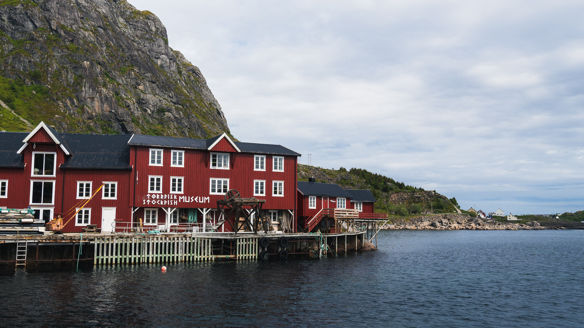 Museo de Å en mejores pueblos de las Lofoten