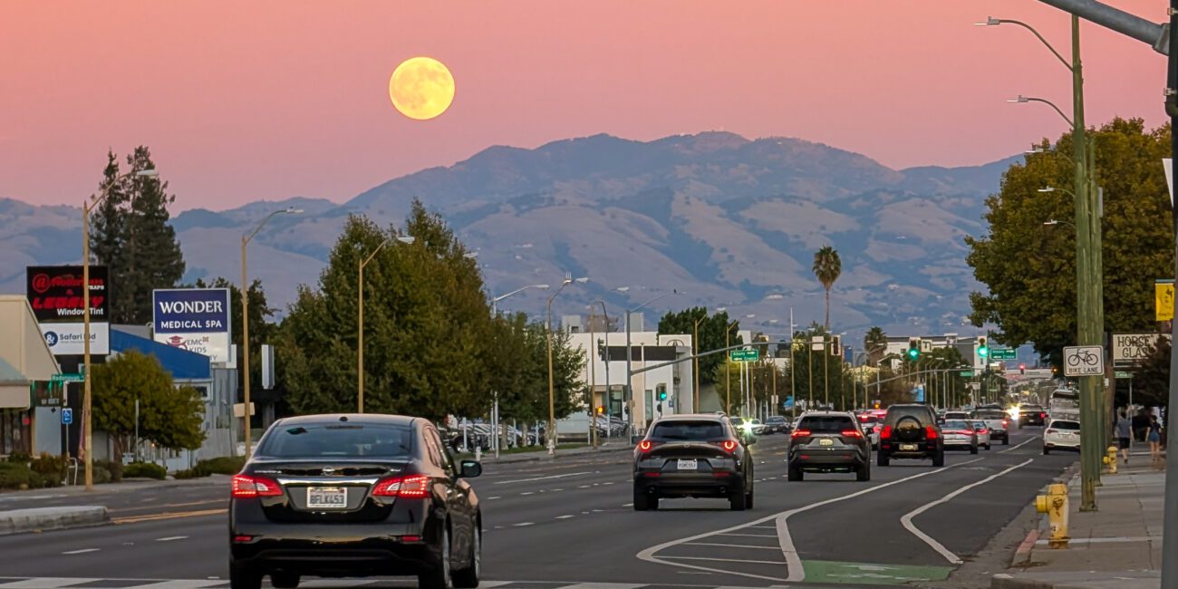 Sunset California Santa Clara