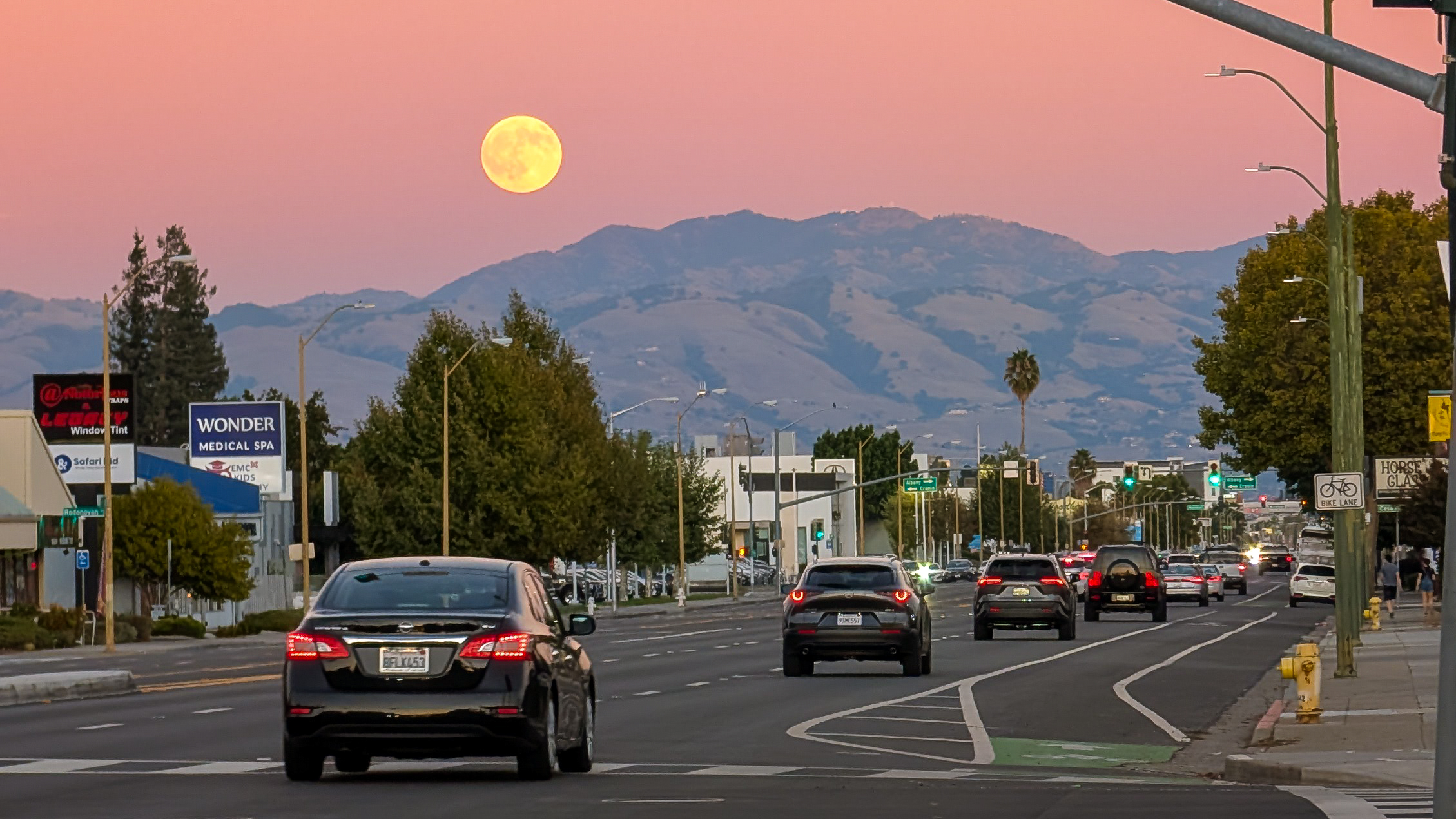 Sunset California Santa Clara