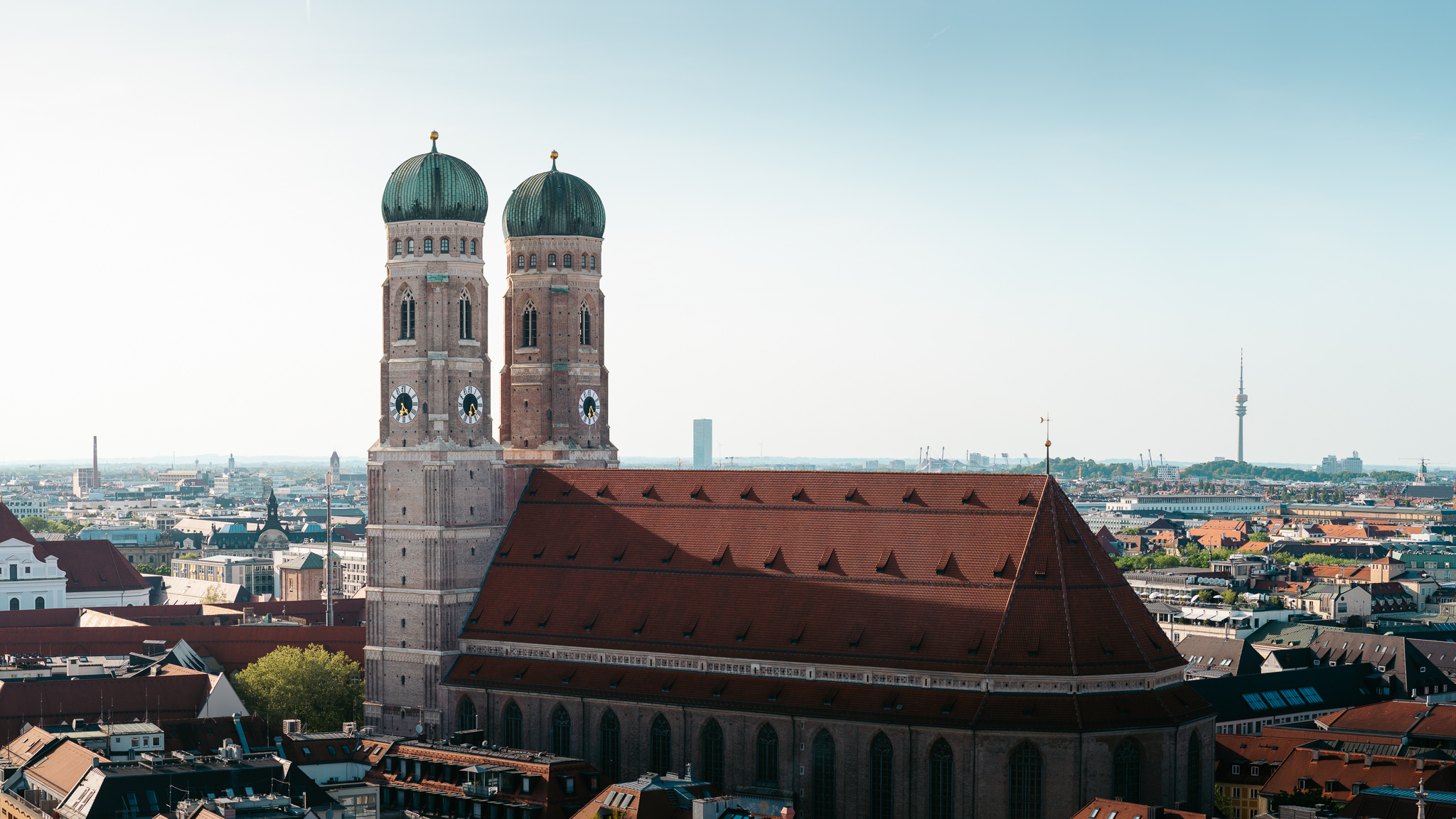 Catedral de Munich desde arriba