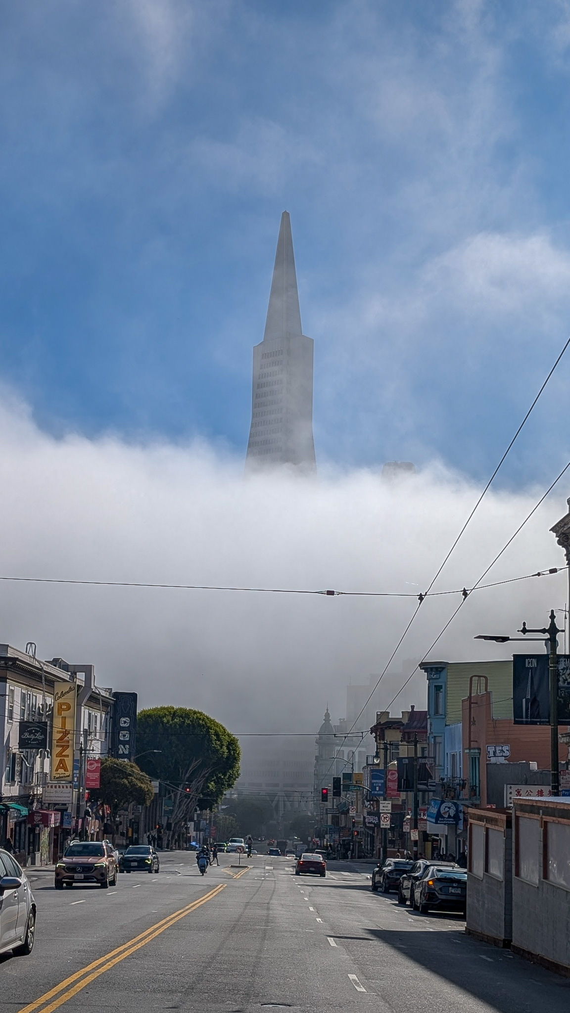 Niebla sobre San Francisco, California