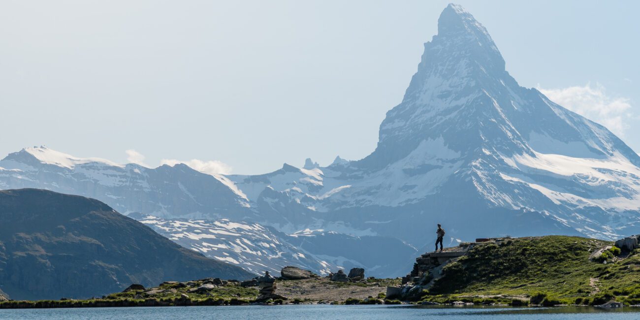 Ruta Cinco Lagos de Zermatt lago Stellisee