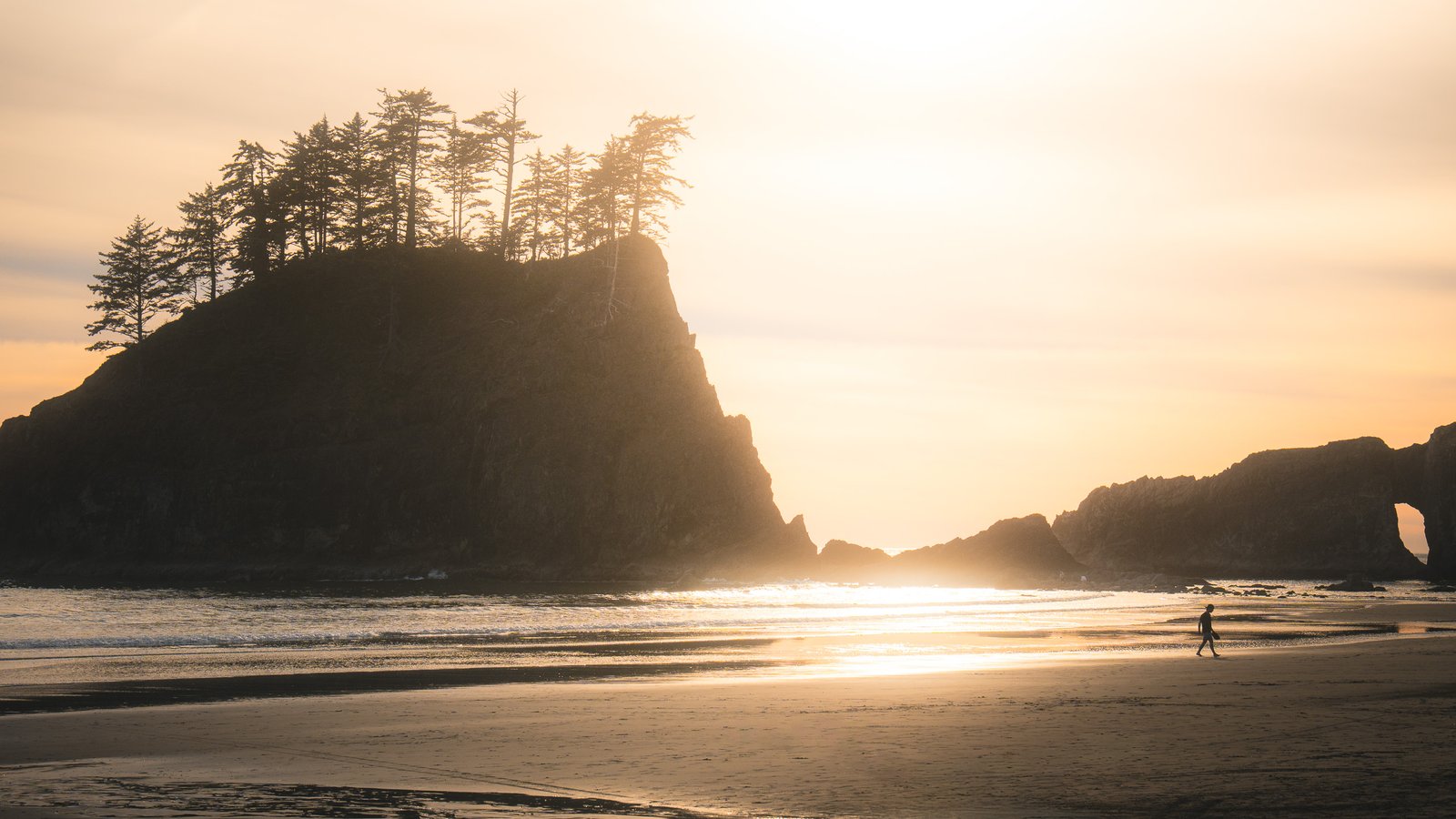 Atardecer en Second Beach