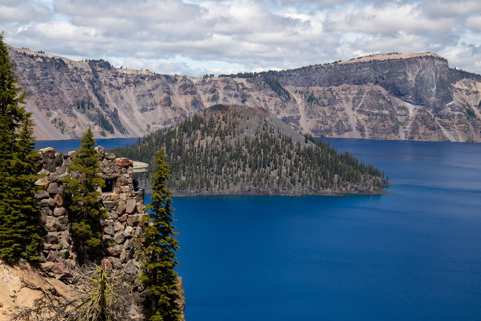 Sinnott Memorial Overlook sobre el borde de Crater Lake