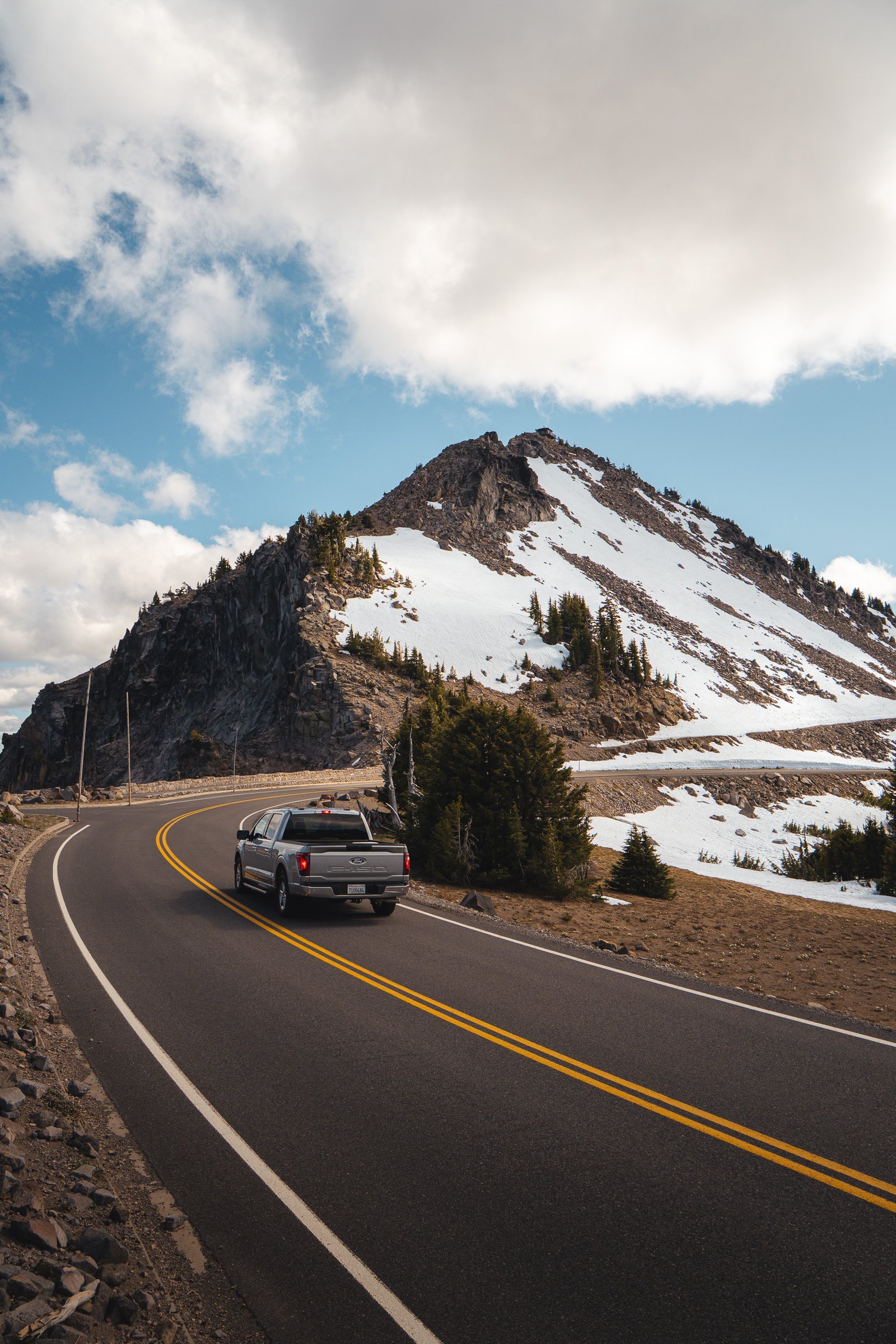 Watchman Peak visto desde Rim Drive